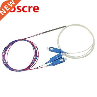 10pcs/lot 1x2 Optical Coupler fiber optic coupler 1x2 WDM fi