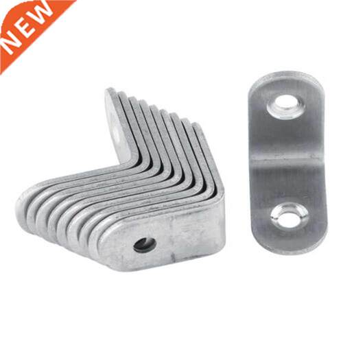 10PCS Corner Brackets L Shaped Stainless Steel Right Angle C