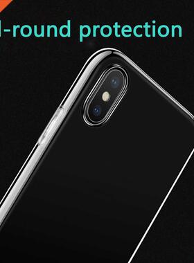 100 pcs a lot Transparent Soft TPU Cover For iph 7 8 for iPh