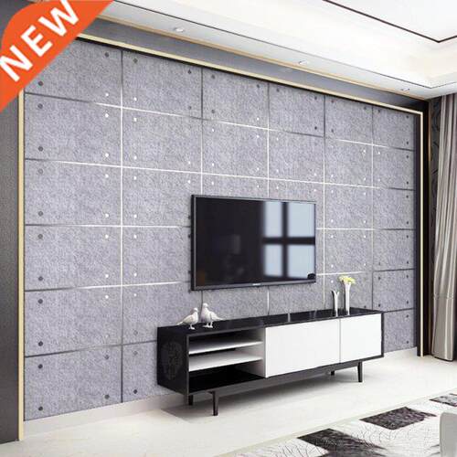 Modern Fashion 3D Imitation Marble Lattice Suede Non-woven W