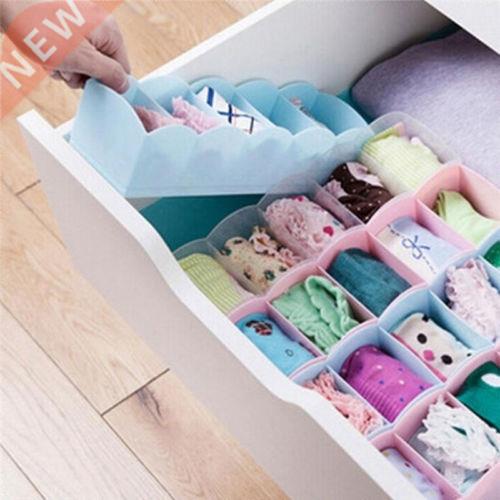 5 Slots Storage Box Solid Color Lightweight Underwear Bras
