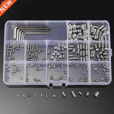 240Pcs M3 M4 M5 M6 M8 Stainless Steel Socket Cap Screws Wren