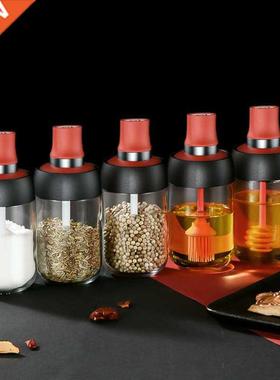 Sealed Seasoning Bottle Kitchen Household Brush Oiler