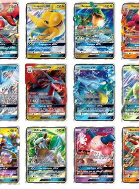 00Pcs English GX Tag Team Shining Pokemon Cards English B