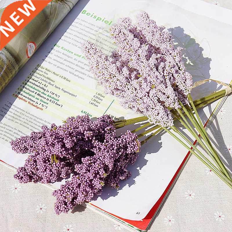 6 Pieces /Bundle PE Lavender Cheap Artificial Flower Wholesa