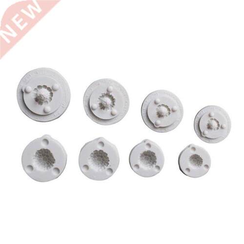 8Pcs/Set Fruit Silicone Mold Fondant Chocolate Candy Mould C