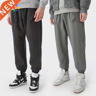 INFLATION Thick Fleece Sweatpant Unisex Grey Joggers Pants W
