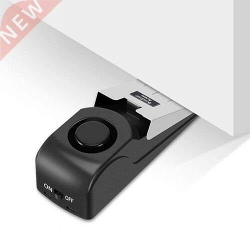 Wireless Wedge Shaped Floor Metal Door Stop Alarm For Travel