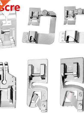 6Pcs Sewing Machine Feet Kit - Presser Feet Set, Hemming Fee
