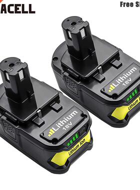 bonacell 6000mAh Li Ion Rechargeable Battery for RYOBI P108