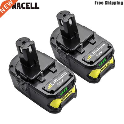 bonacell 6000mAh Li Ion Rechargeable Battery for RYOBI P108