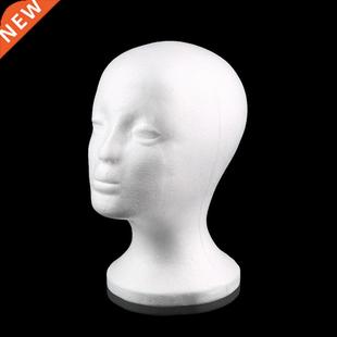 2022 Hot White Female Styrofoam Mannequin Manikin Head Model