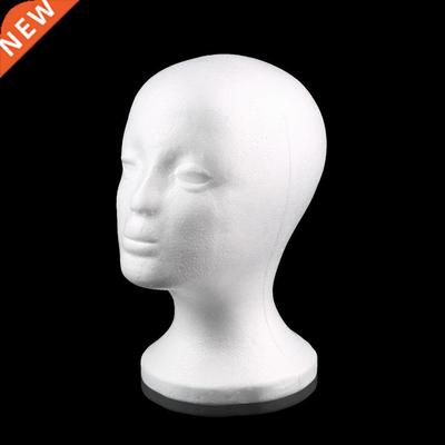 2022 Hot White Female Styrofoam Mannequin Manikin Head Model