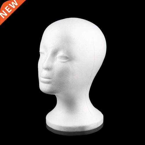 2022 Hot White Female Styrofoam Mannequin Manikin Head Model