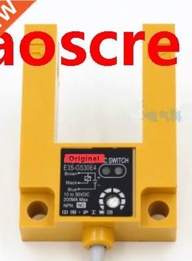 E3S-GS30E4 Slot Photoelectric Sensor NPN NO 3-Wire 6-36VDC 3