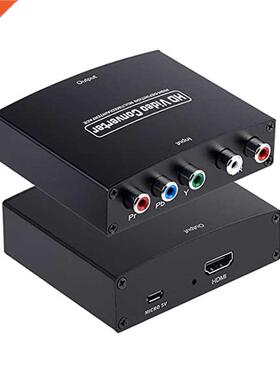 1080P HD Video Converter YPBPR+L/Audio TO HDMI-compatible Co