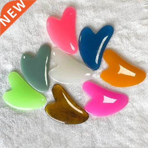 New Heart Shape SPA Massage Beeswax Gua Sha Scraping