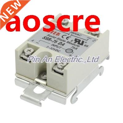 DC 3-32V Input Temperature Control Solid State Relay w DIN R