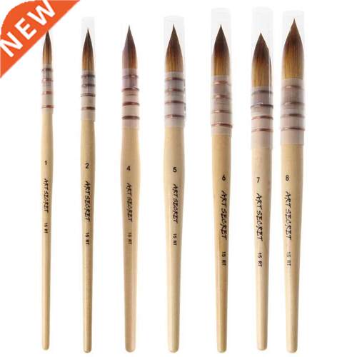 Handmade Squirrel Hair Artist Watercolor Paint Brush For Wat