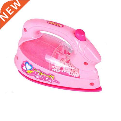 Mini Electric Iron Plastic Light-up Simulation Mini Home
