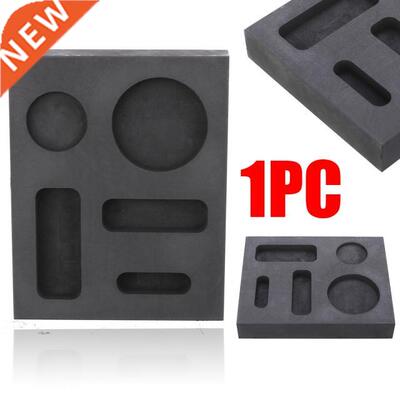 Black Graphite Casting Ingot Bar Melting Mold Five Holes Ing