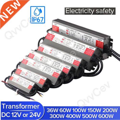 LED Driver IP67 Waterproof Lighting Transformers AC100V-265V