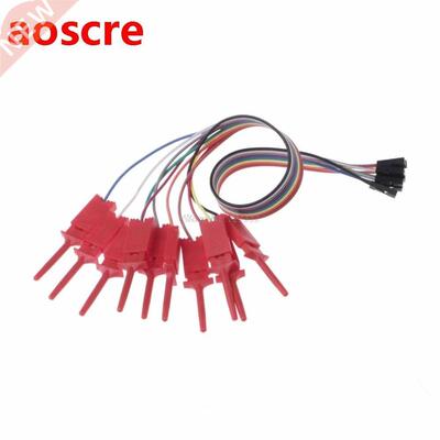 10 Pcs Test Quick Wire Connection Hook Clip For Logic Analyz