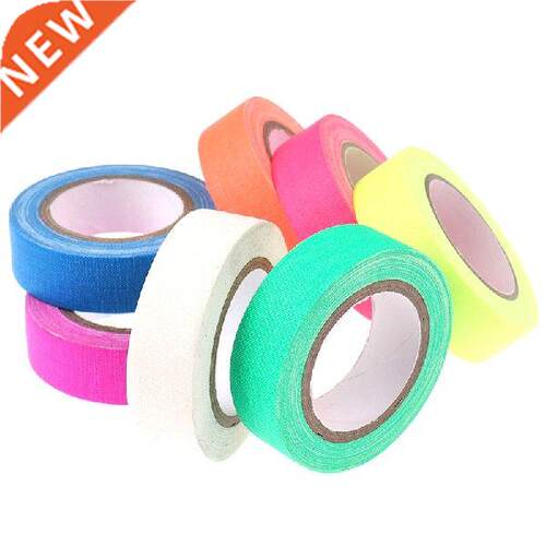 1Pc  Fluorescent UV Cotton Tape Night Self-Adhesive Glow