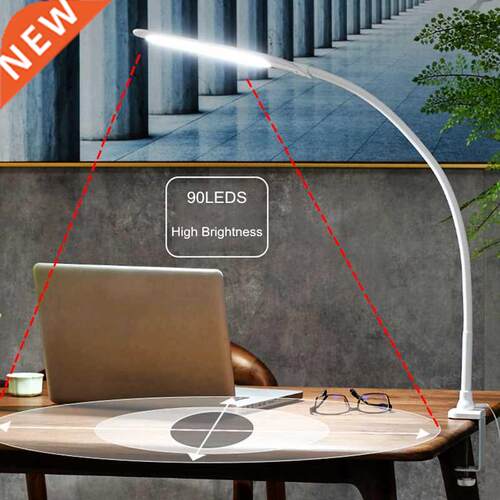 Long Arm Table Lamp Led Flexible Gooseneck Touch Dimming Des