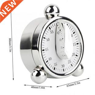 60 Minutes Kitchen Mechanical Timer Cooking Reminders Alarm