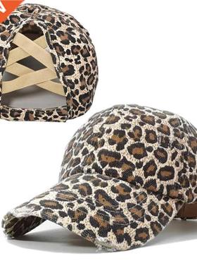 tail Messy Buns Trucker Plain Baseball Visor Cap Unisex Hat