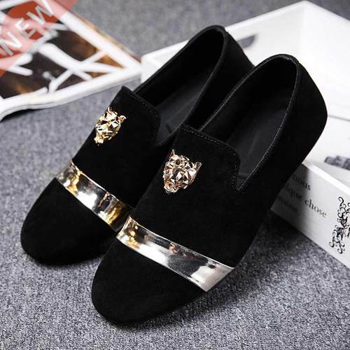 Summer Men Casual Shoes Suede Shoes Male Loafers Flats Boy D
