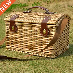 Wicker picnic basket picnic basket rattan large outdoor