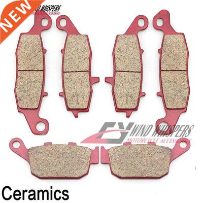 Motorcycle Ceramic Front Rear Brake Pads For Suzuki SFV 650