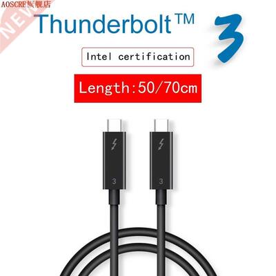 Thunderbolt  Cable 40Gbps 100W 5A/20V USB C Data Cable Supp