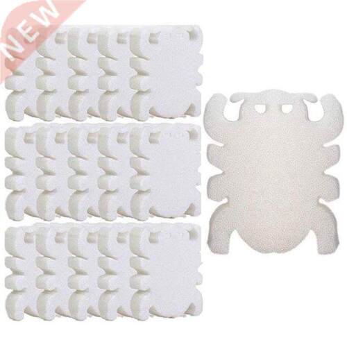 50Pcs Pool Filter Oil Absorbing Scum Sponge for Hot Tub Spa