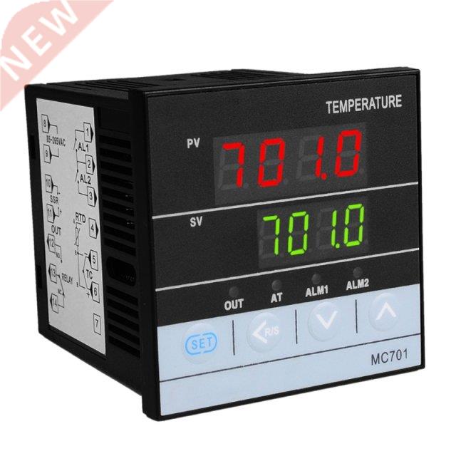 2in1 Relay + SSR Output PID Thermostat ℃/℉ 85~265VAC for U