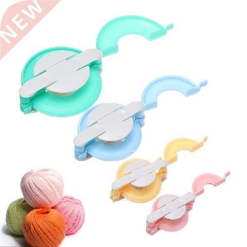 4pcs 4 Sizes Pom Pom Maker Plastic Pompon Set Fluff Ball