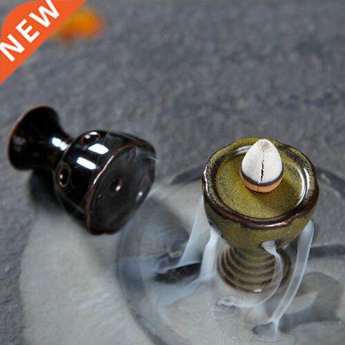 2x Burner Lotus Censer Burning Holder Bar Counter