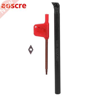 S08K-SDUCR07 CNC Lathe Tool Bar + DCMT0702 Insert Blade Stai
