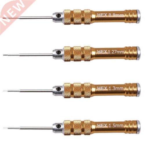1.mm HSS Gold Handle Hex Screwdriver Tool Set for RC