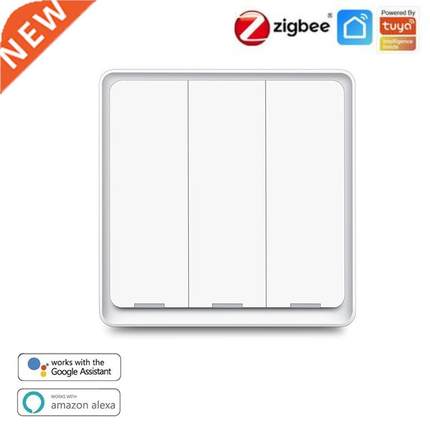 Tuya Zigbee Smart Switch 3 Gang 9 Scene Switch Smart Home Au