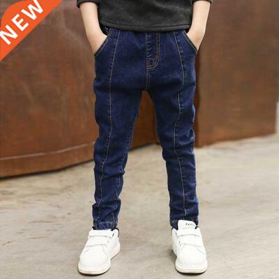 IENENS 4-11 Yers Boys Clothes Slim Stright Jens Clssic B