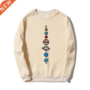 Planets Colour Men Hoodie Sweatshirts 2022 Autumn Winter War