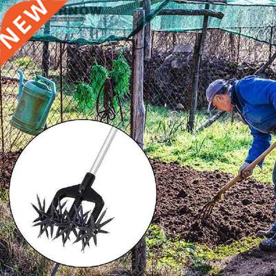 New Manual Soil Turning Tool Lawn Ripper Garden Aerator