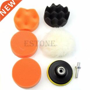 Buffing inch Pcs Kit Car Auto Polishing Wheel set Pad