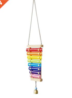 Hanging Chicken Sound Toys Hens Rooster Pecking Xylophone