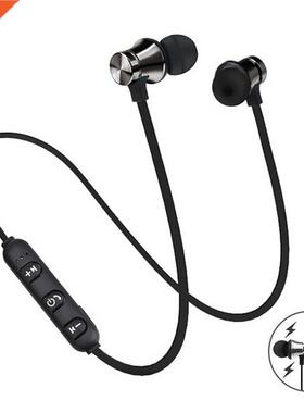 Magnetic Wireless Earphone Bluetooth Earphone Stereo Sports
