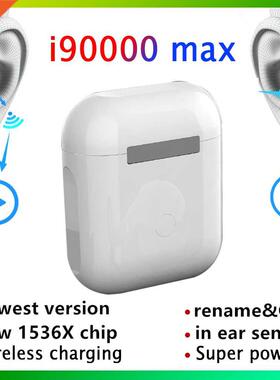 I90000 Max Tws 1:1 GPS Rename 2nd Tws Wireless Bluetooth
