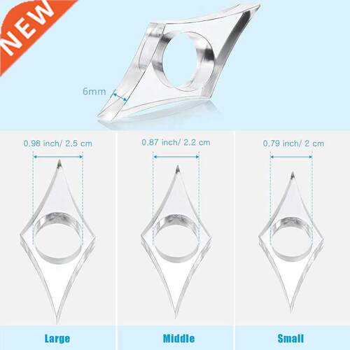 Book Page Holder Clear Page Spreader Thumb Ring Bookmark Acr